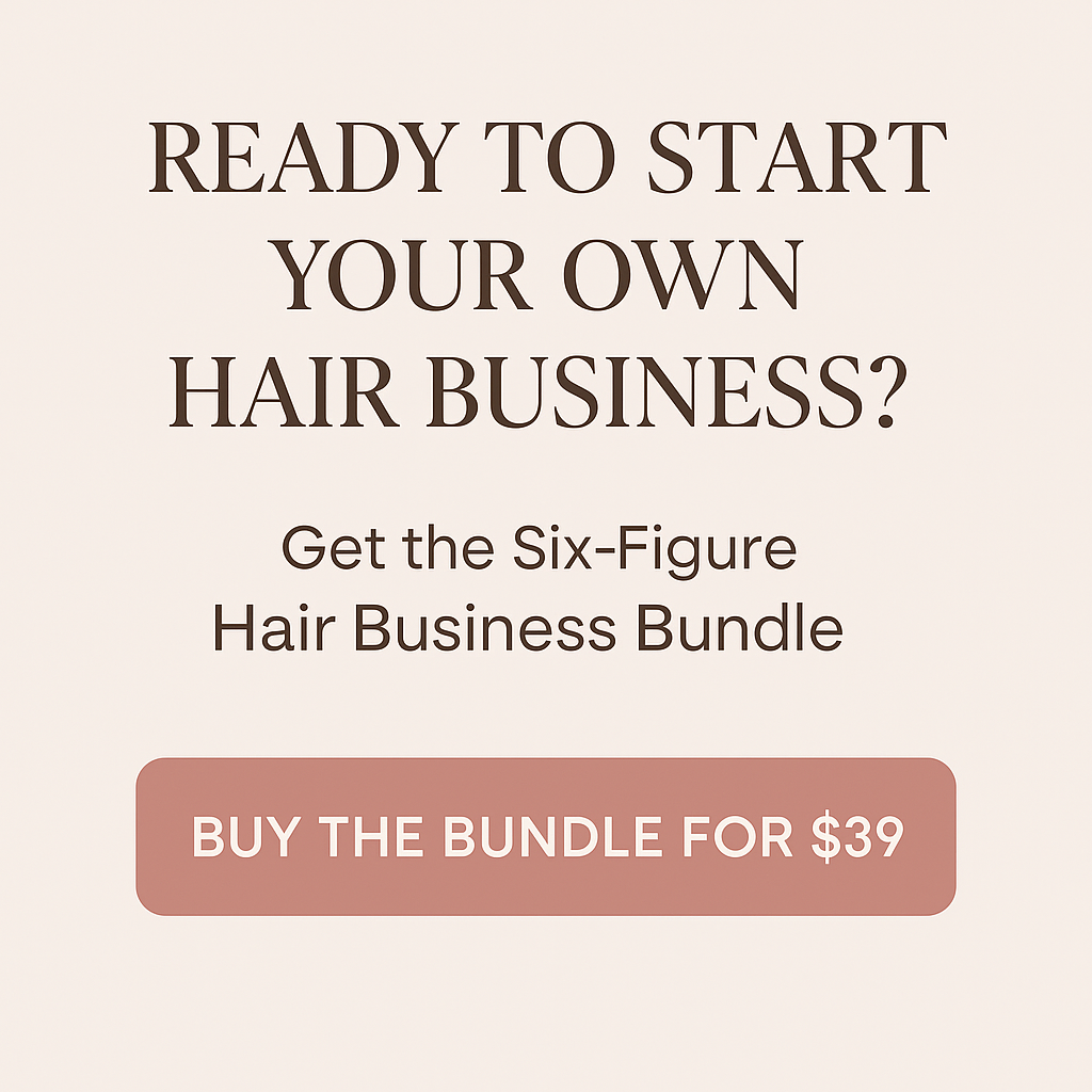 SIX FIGURE HAIR GUIDE