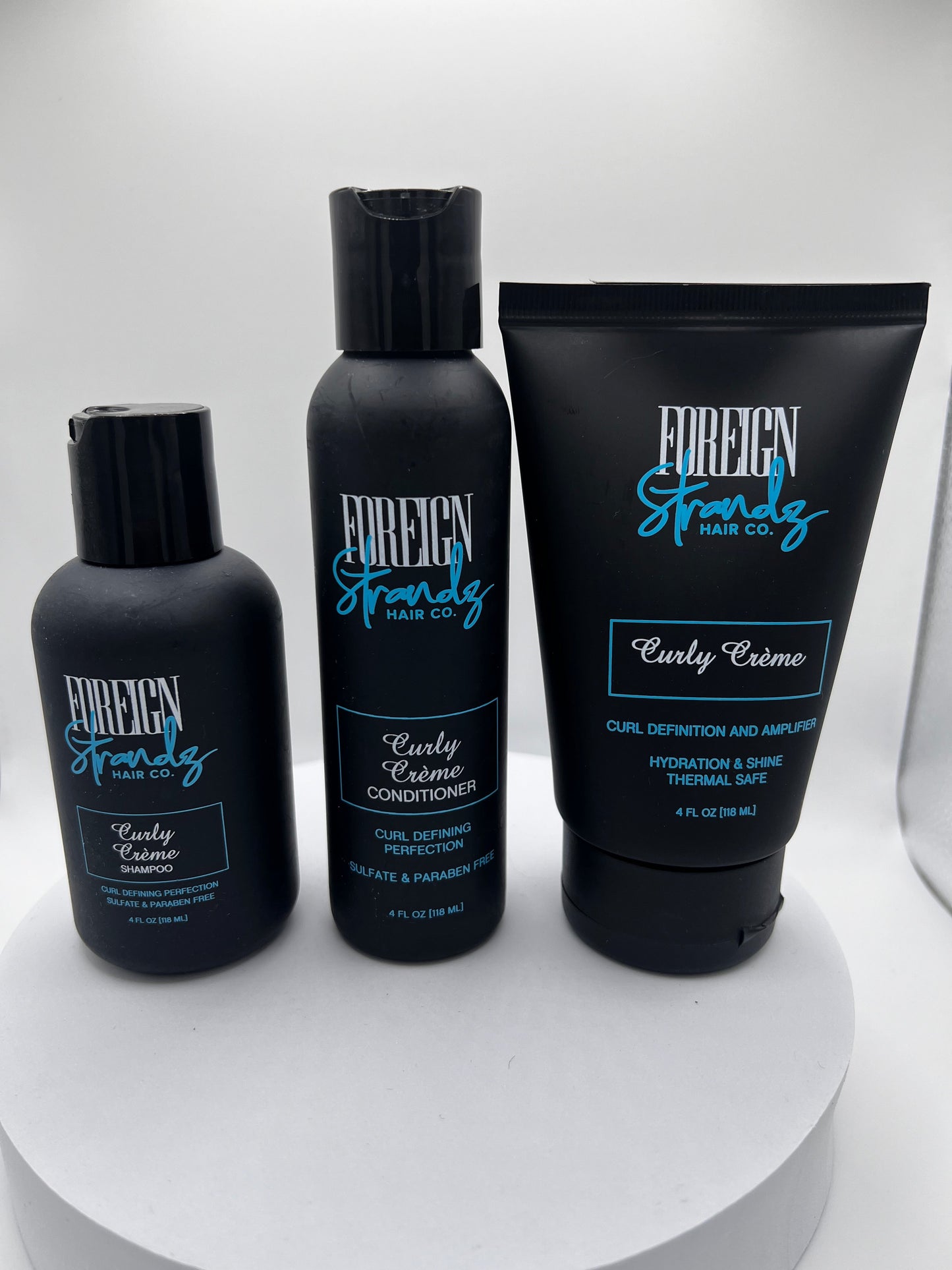 Curly hair system