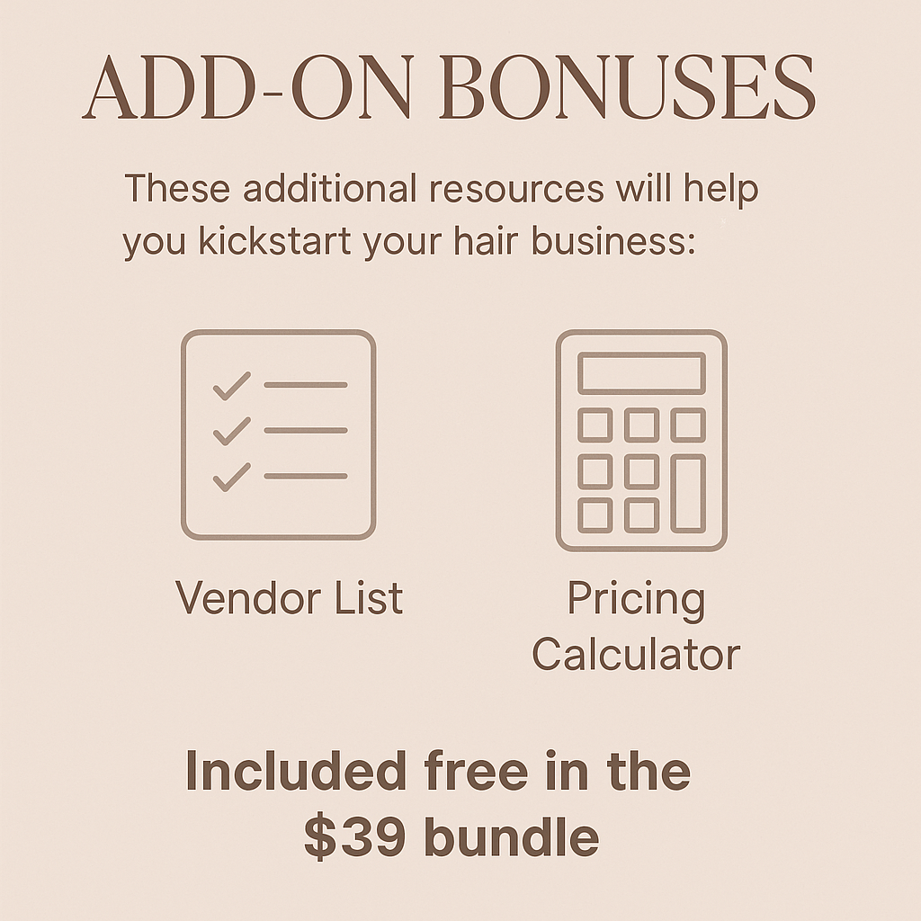 SIX FIGURE HAIR GUIDE