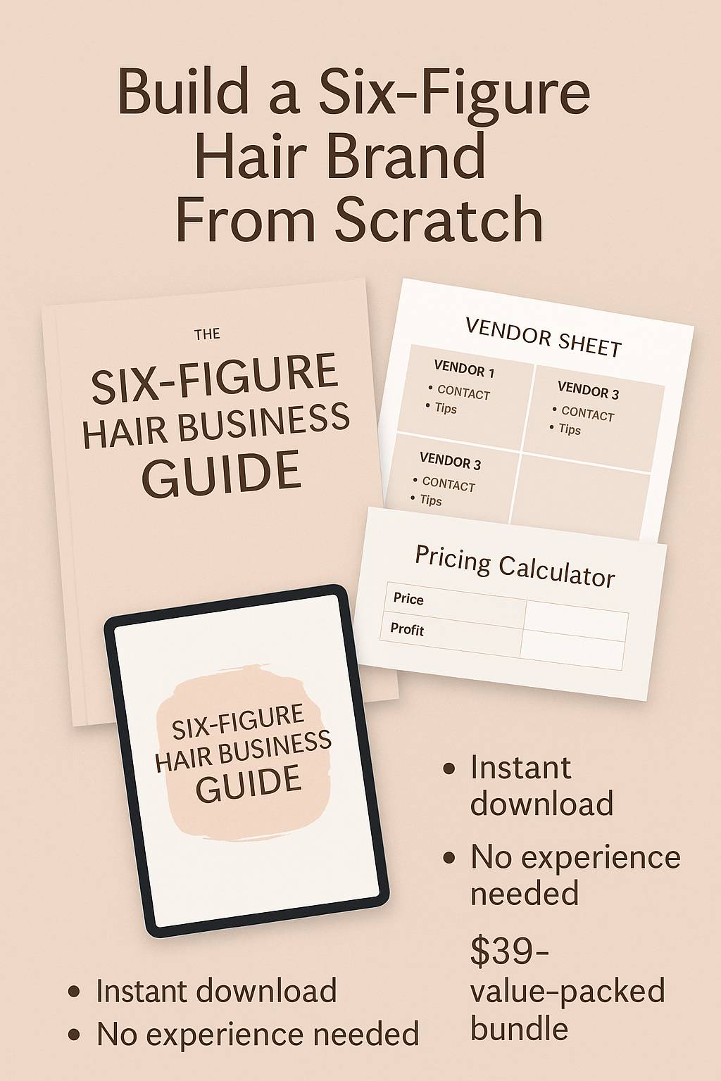 SIX FIGURE HAIR GUIDE
