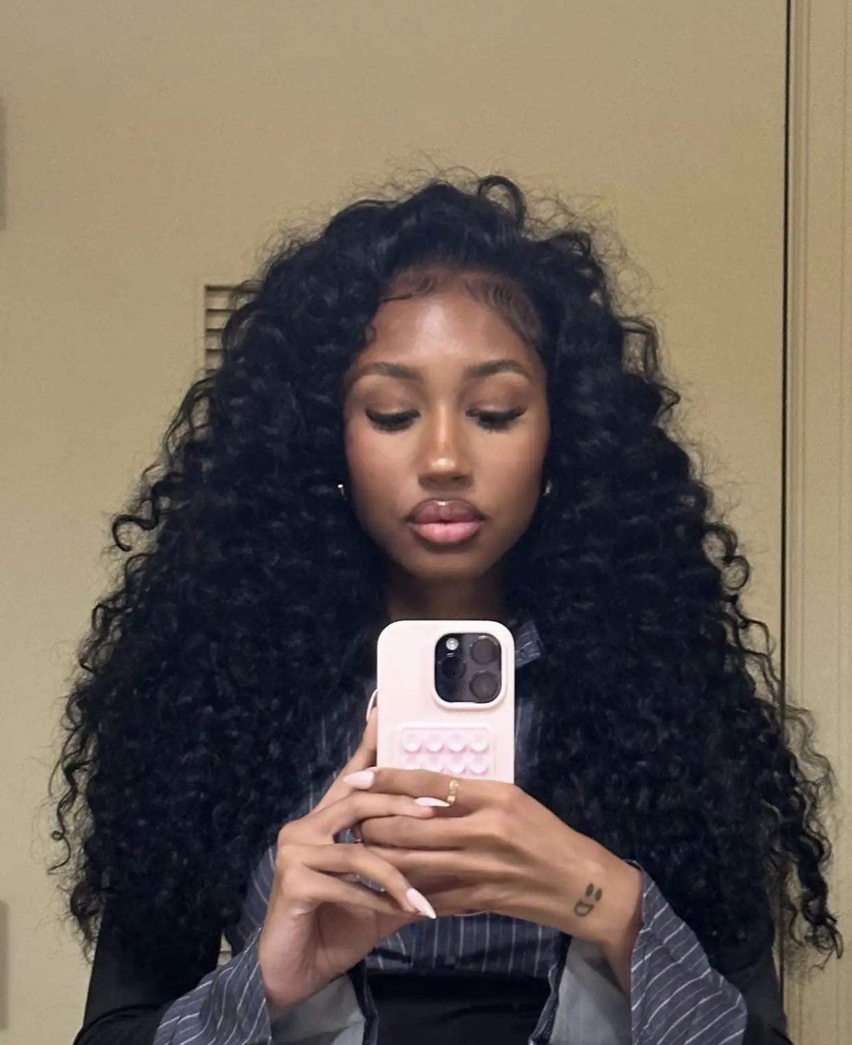 Loose deep -Flipover wig