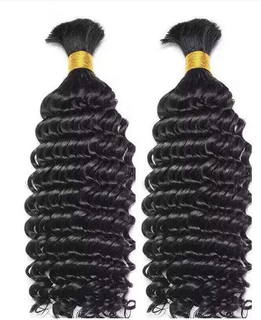 Single Drawn Braiding Bulk Hair