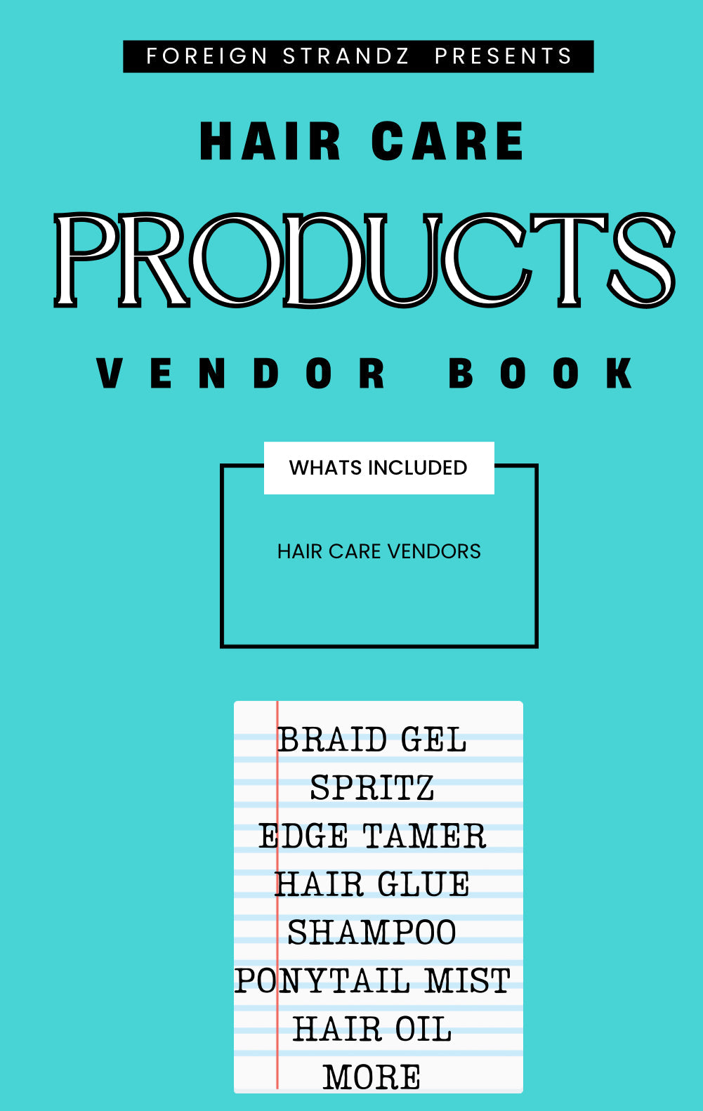 Ultimate Hair Care Vendor Guide