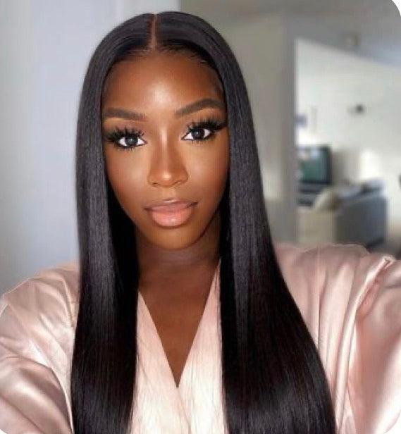 HD Lace Mink Straight Closure Wig - Foreign Strandz Hair Co.