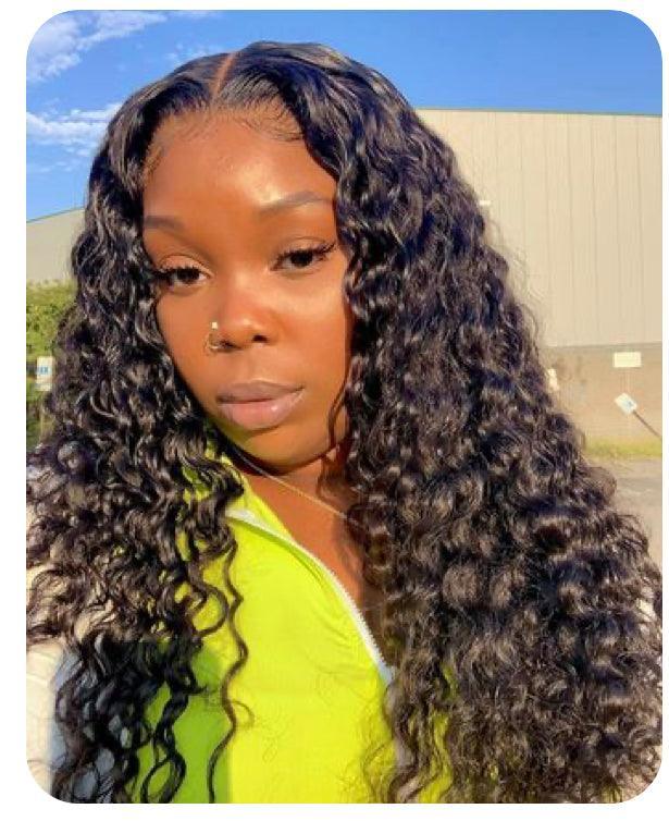 HD Lace Tropical Deep Wave Closure Wig - Foreign Strandz Hair Co.