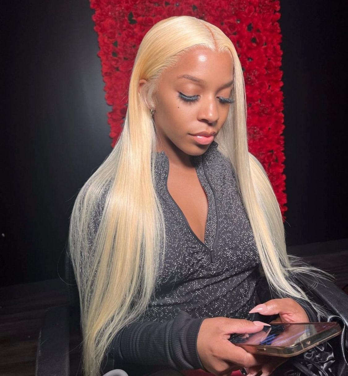 Russian Blonde Lace Frontal Wig - Foreign Strandz Hair Co.